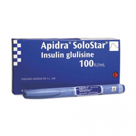 Apidra Solostar Sanofi
