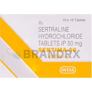 Sertima 50 mg Intas Pharmaceuticals