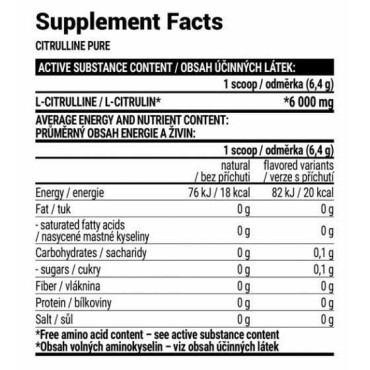 Extrifit - Pure Citruline EXTRIFIT